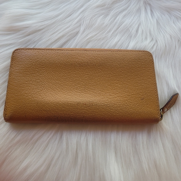 Vivienne Westwood Orb Brown Leather Zip-Around Long Wallet - Picture 3 of 17